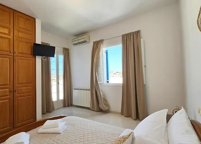 Sunset Milos Pera بيت للعطل Triovasálos